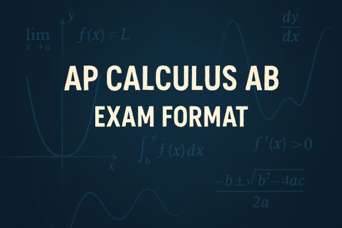 AP Calculus AB Exam Format