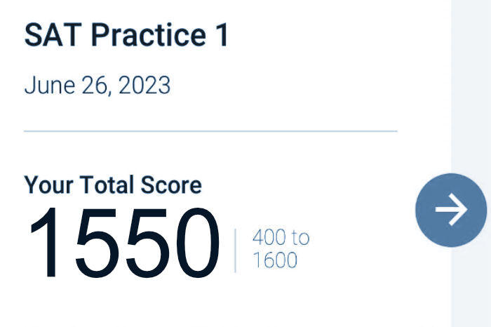 How Good is a 1550 on the SAT?