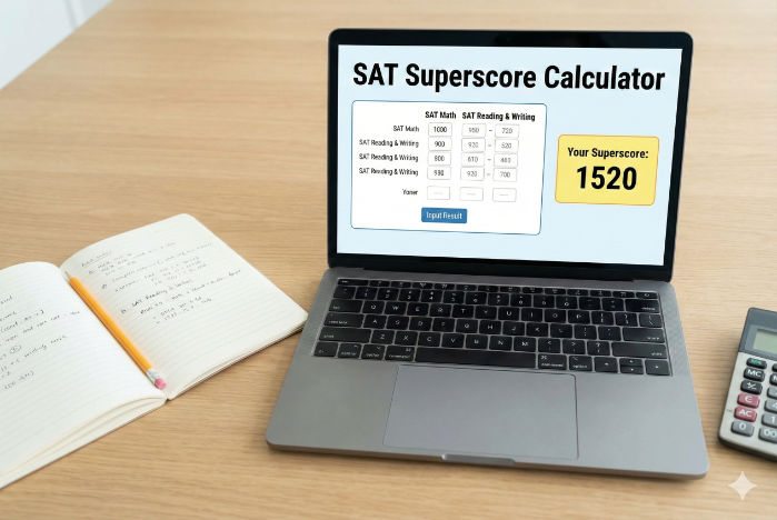 SAT Superscore Calculator