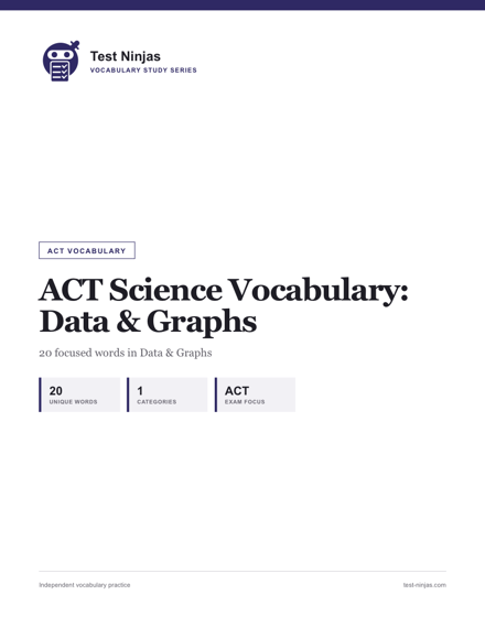 Cover page of the Data & Graphs guide PDF