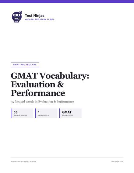 Cover page of the Evaluation & Performance guide PDF