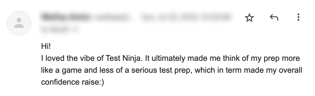 Student testimonial — admitted to MIT