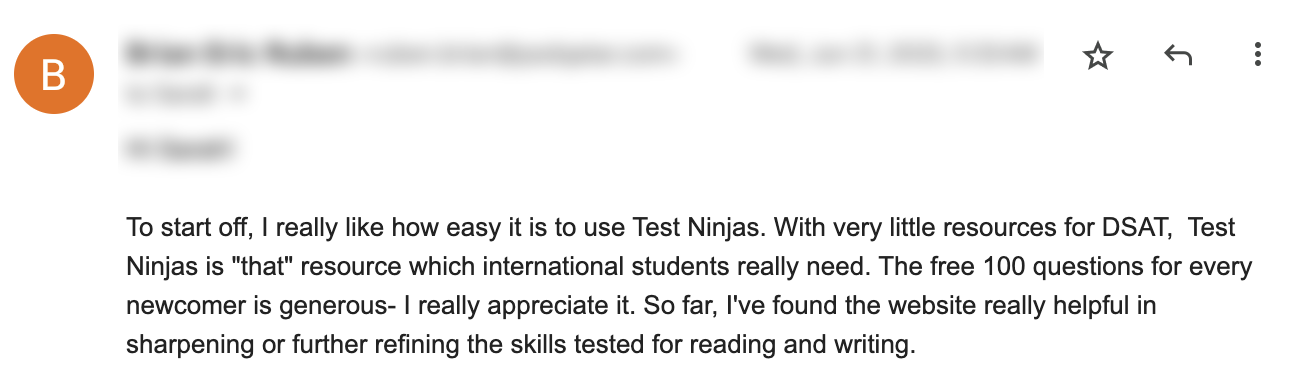Student testimonial — admitted to UPenn